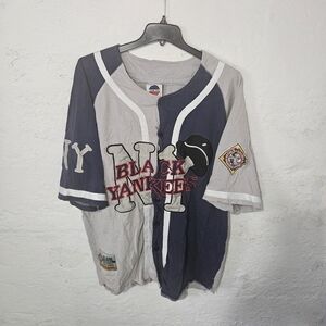 Negro League Black Yankees Baseball Jersey Mens 3XL J-Head NY #35 NLBM